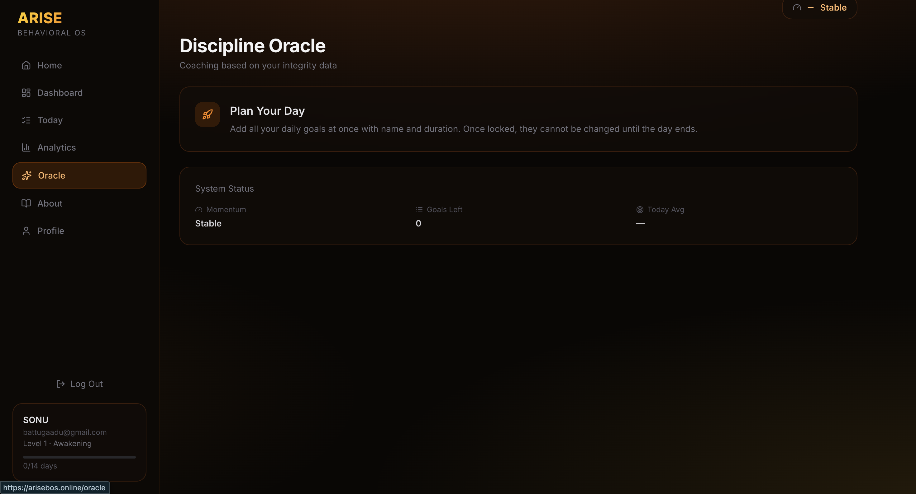 ARISE — Behavioral Operating System gallery image