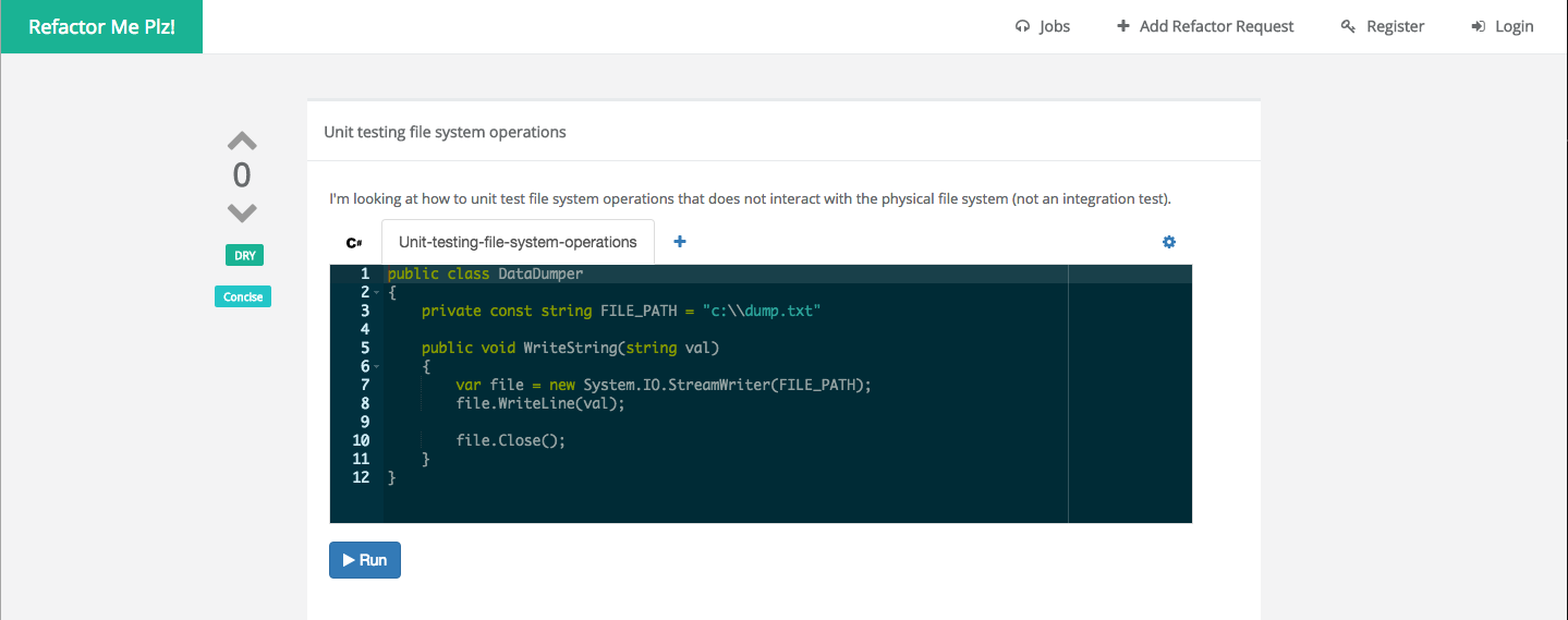 Refactor Me Plz! gallery image