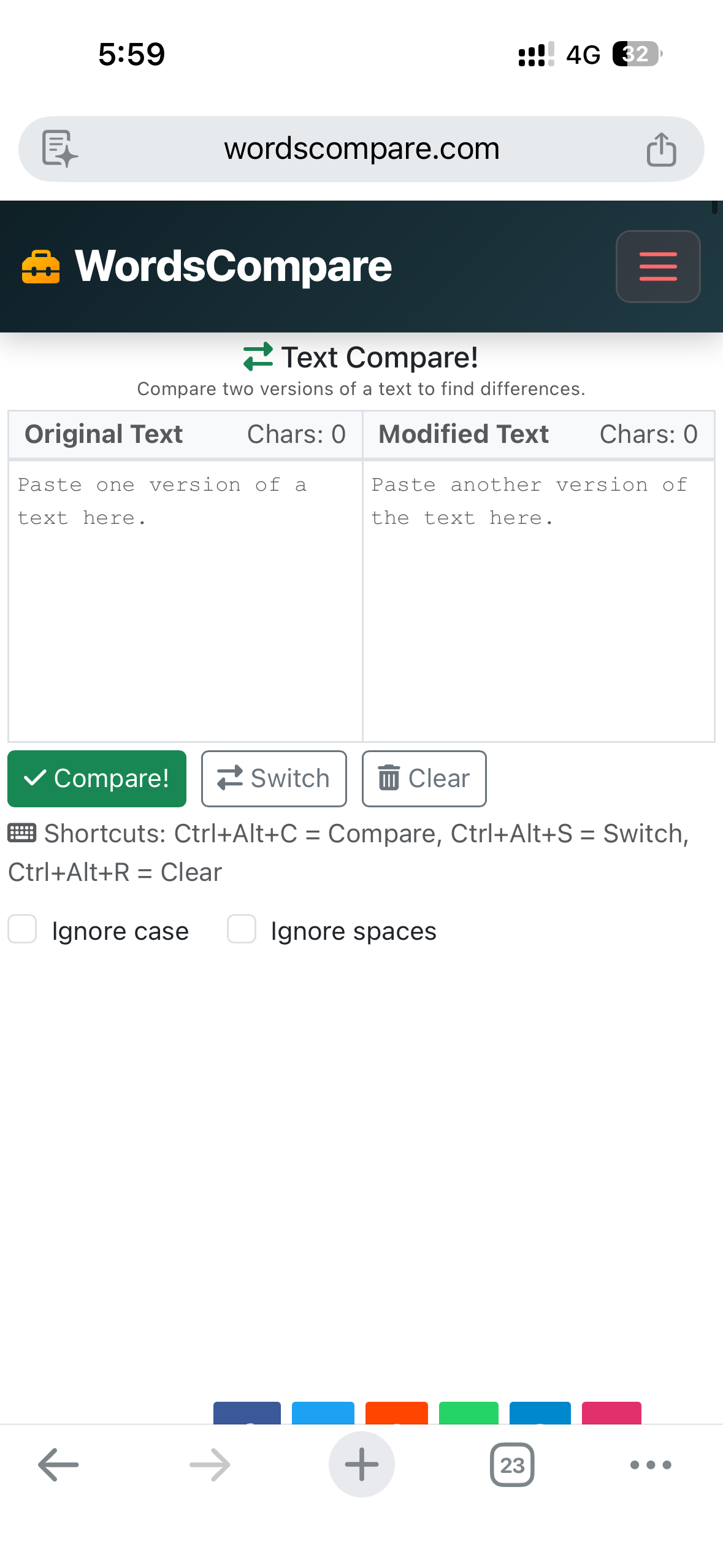 WordsCompare gallery image