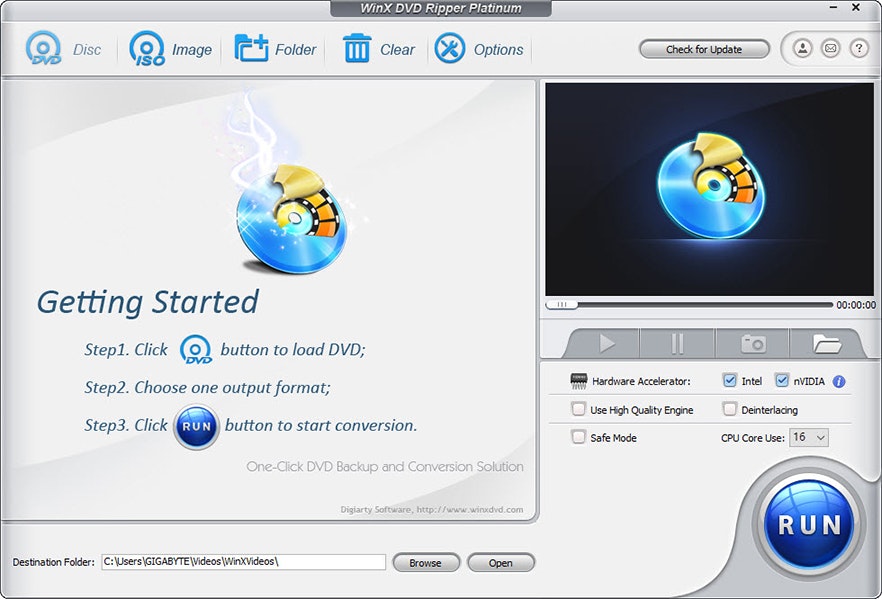 WinX DVD Ripper Platinum gallery image