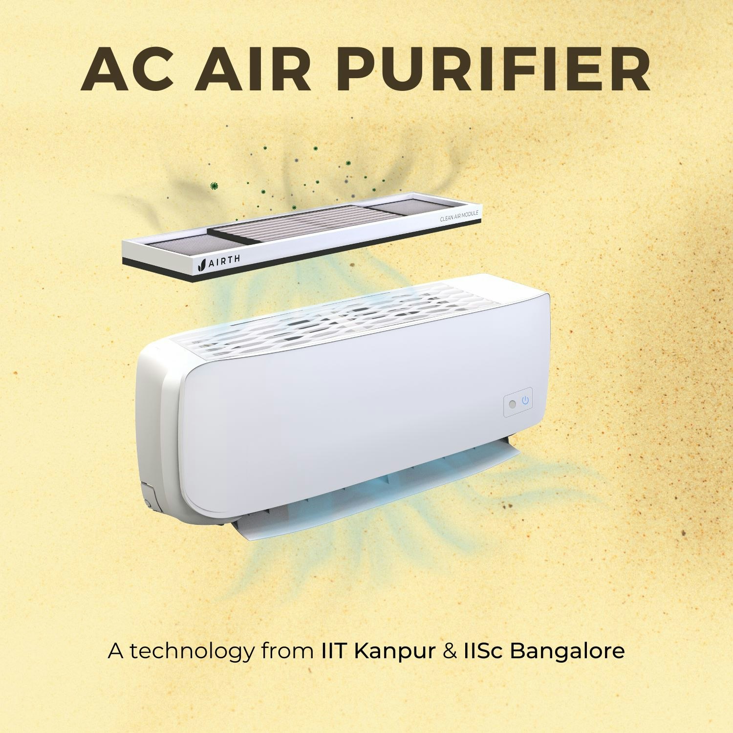 Purificador de ar CA por Airth
