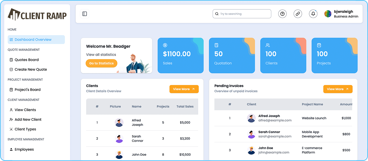 Média Clientramp - CRM, gestion de projet et outils de relation client. 2