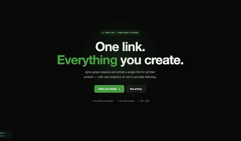 Ipine screenshot 1