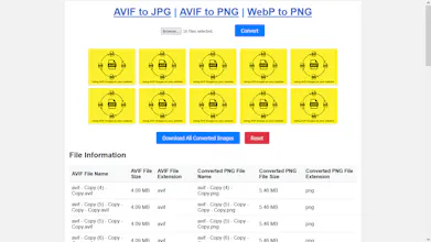 AVIF to PNG Converter gallery image