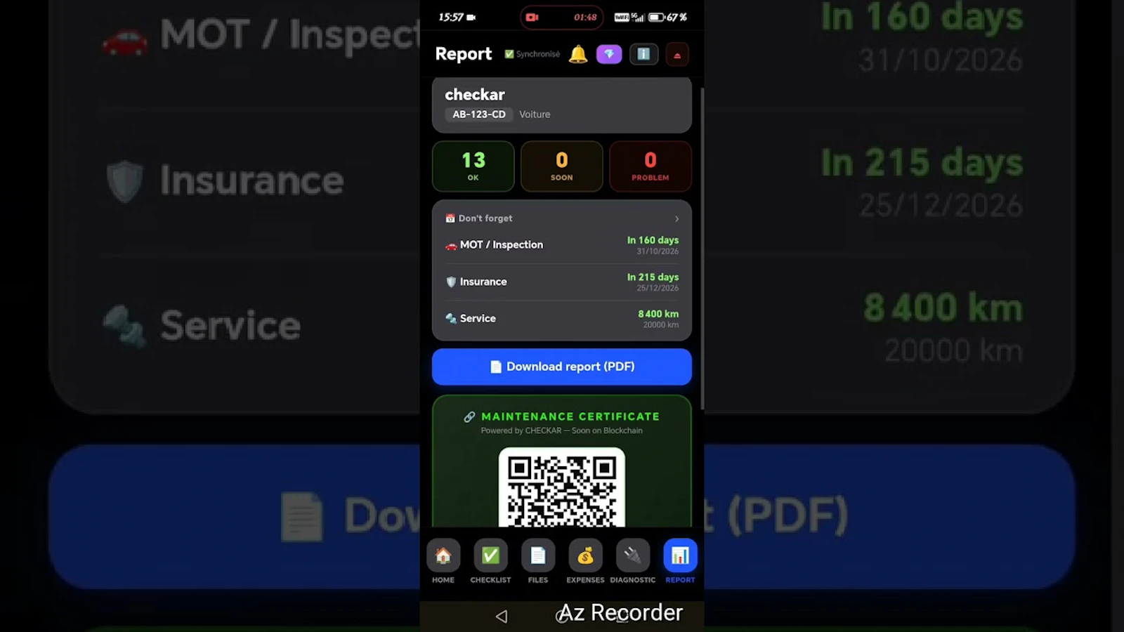 CHECKAR screenshot 1 (video preview)