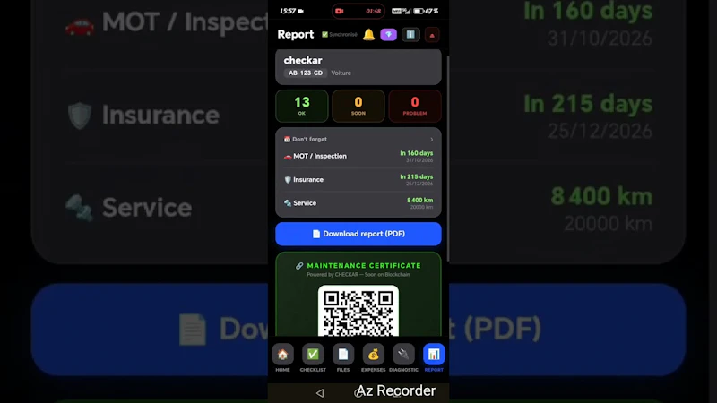 CHECKAR screenshot 1 (video preview)