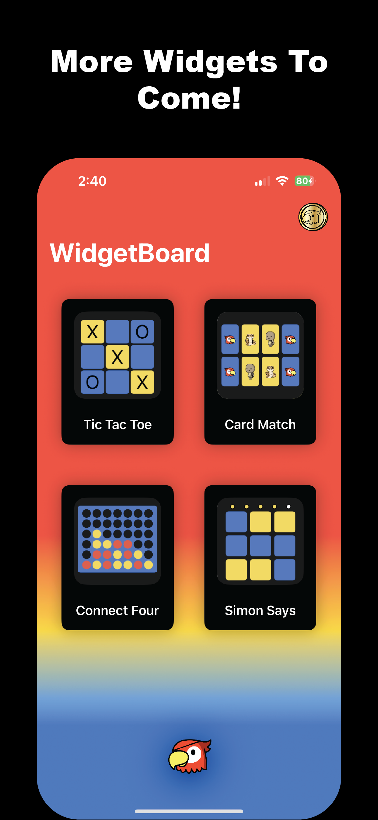Papan widget media 5