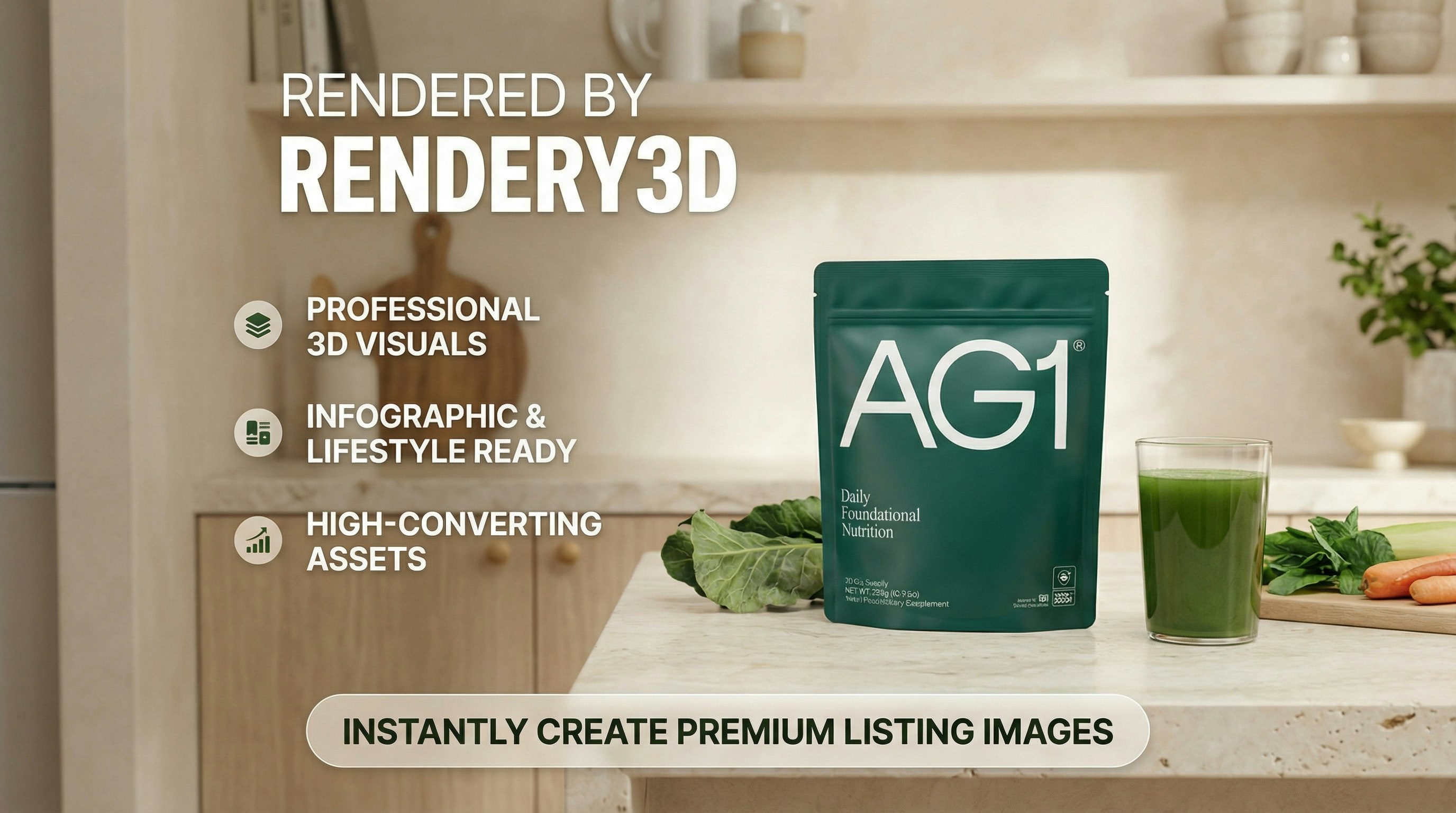 Rendery3D - Screenshot 3 showing product features and functionality