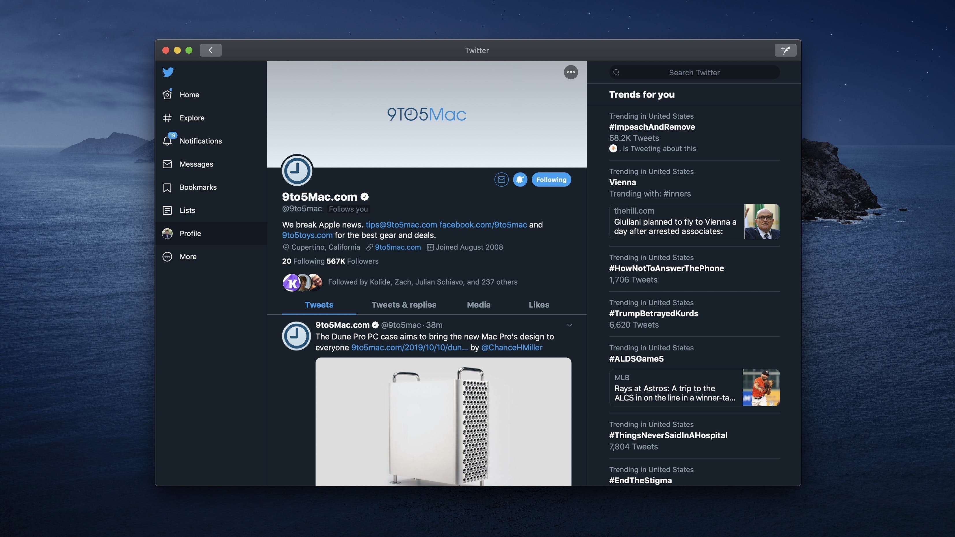 The New Twitter for Mac media 2