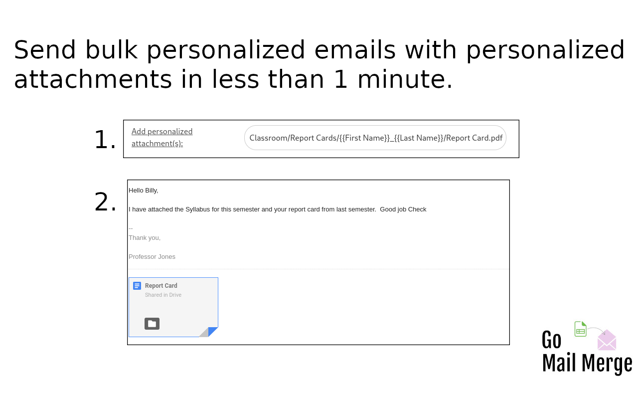 Go Mail Merge gallery image