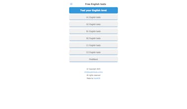 Free English Tests Online gallery image