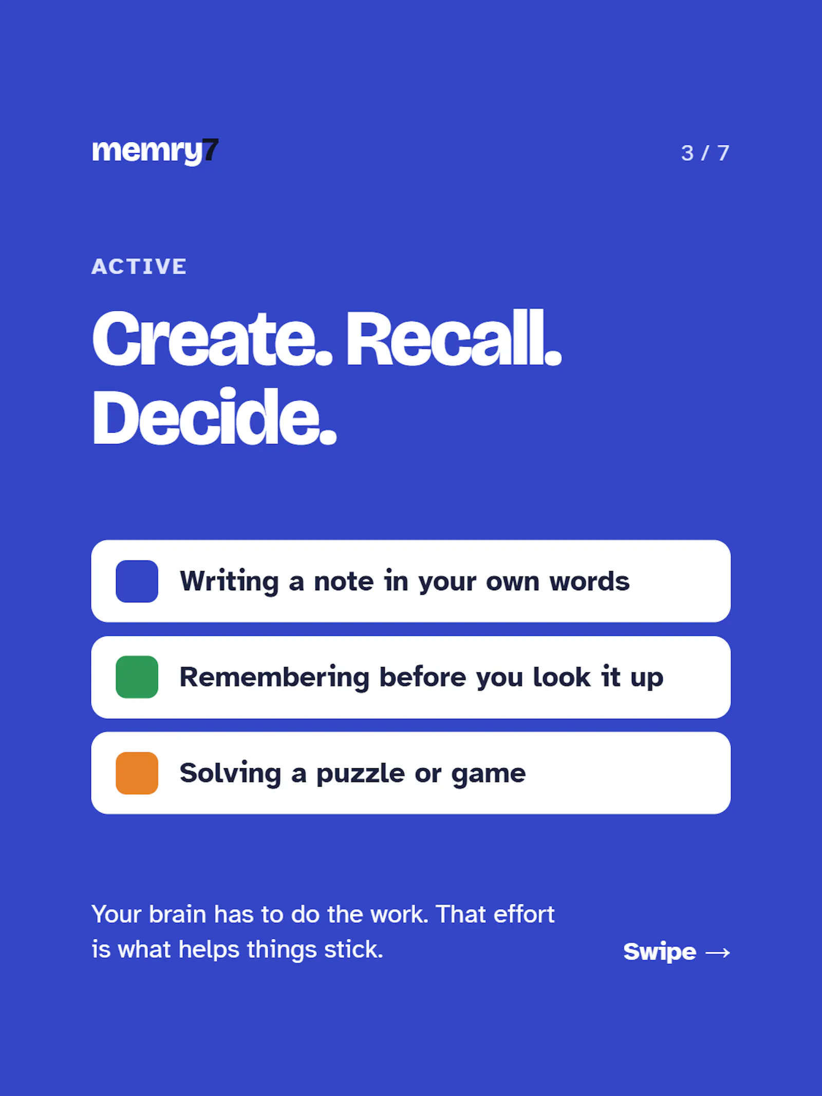 Introducing memry7 screenshot 3