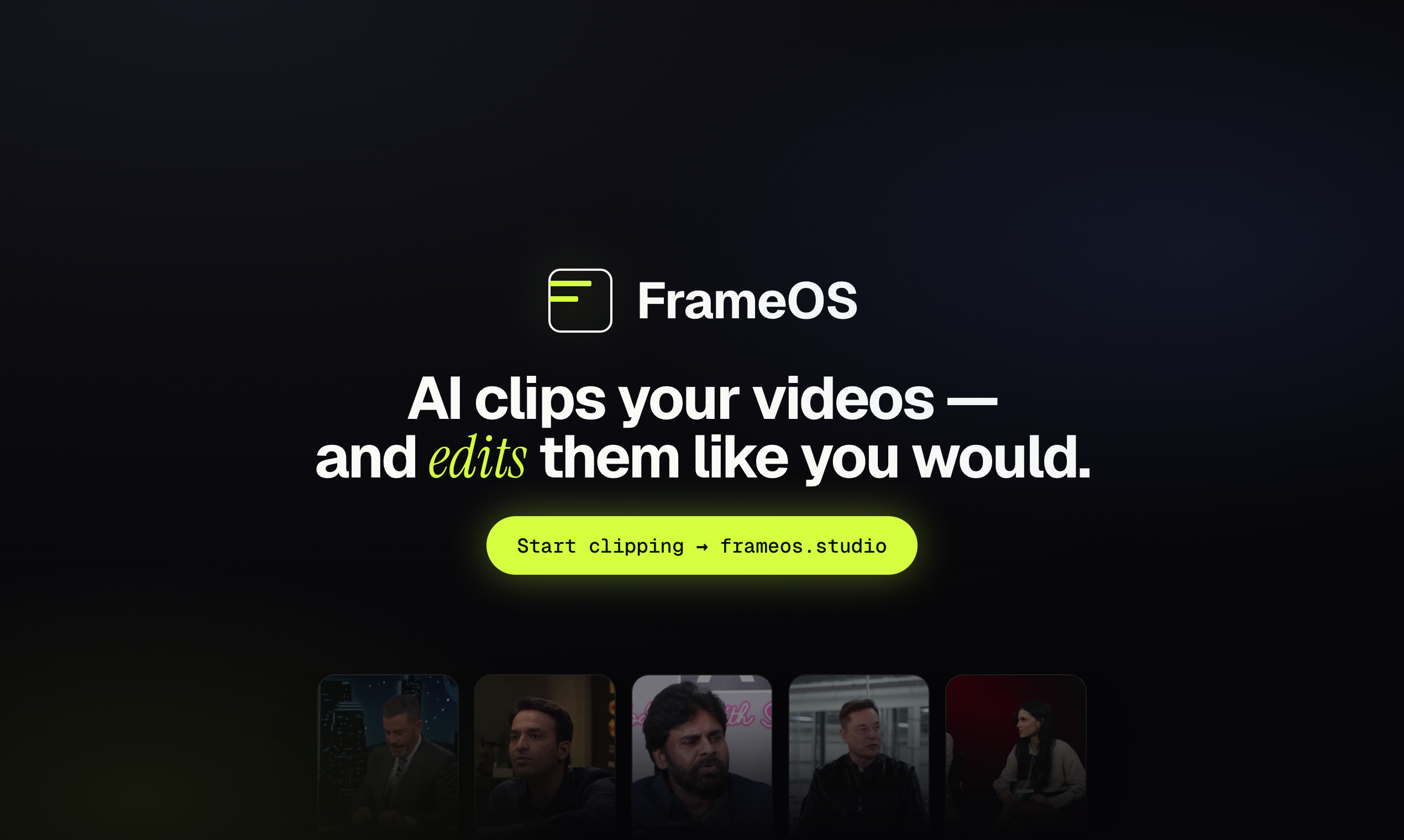 FrameOS Studio gallery image