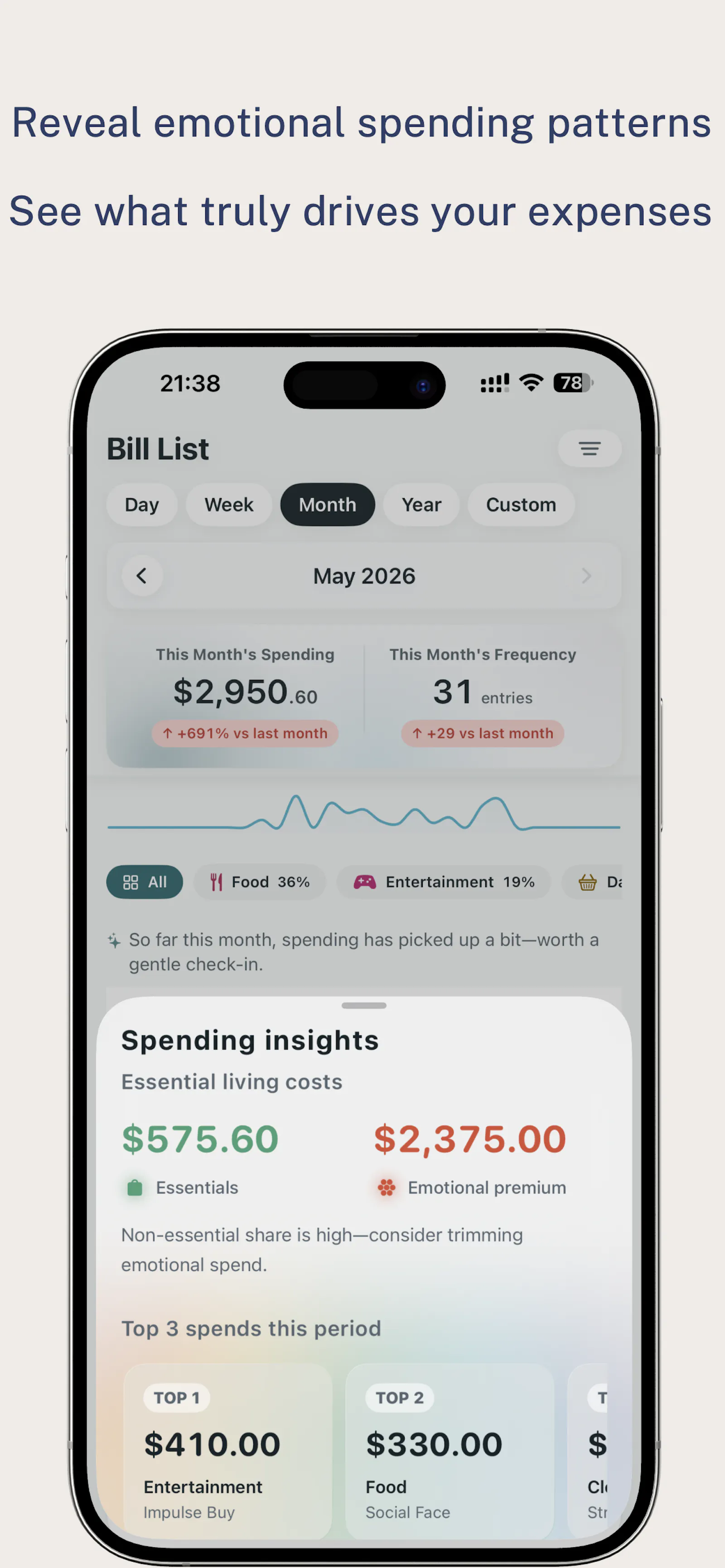 WhySpend - Expense Tracker screenshot 2
