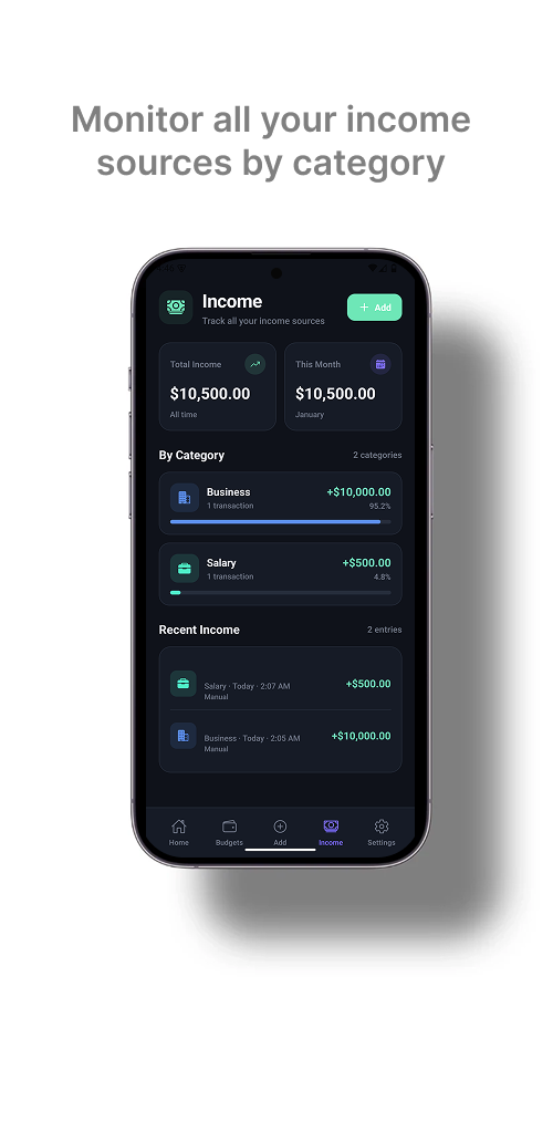 Expense Orbit - Screenshot 4 showing product features and functionality