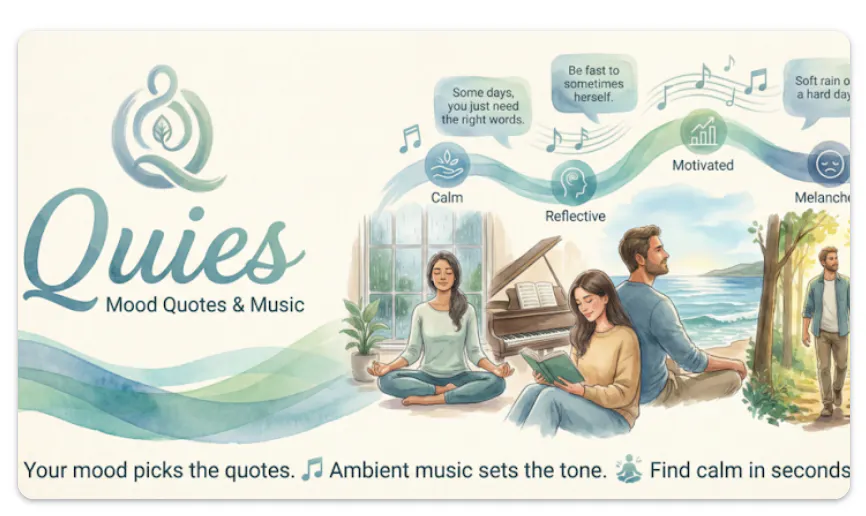Quies — Mood Quotes & Music gallery image