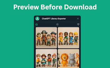 ChatGPT Library Exporter gallery image