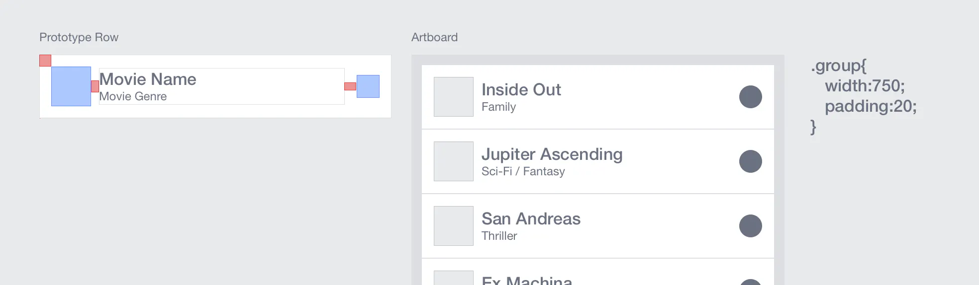Sketch Flex Layout