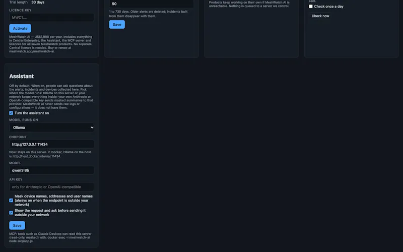 MeshWatch AI screenshot 1