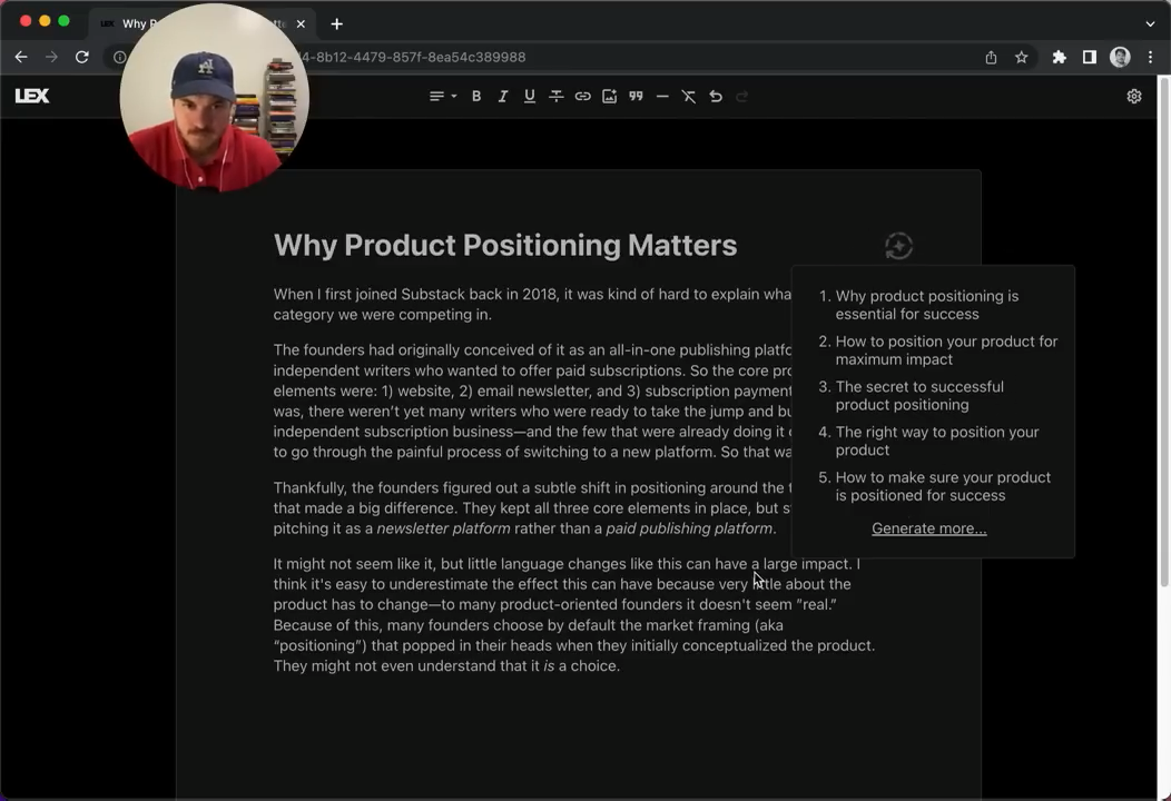Lex - Product Information, Latest Updates, and Reviews 2023 | Product Hunt