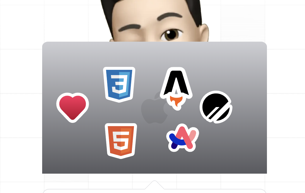 Memoji Laptop Sticker Maker media 5