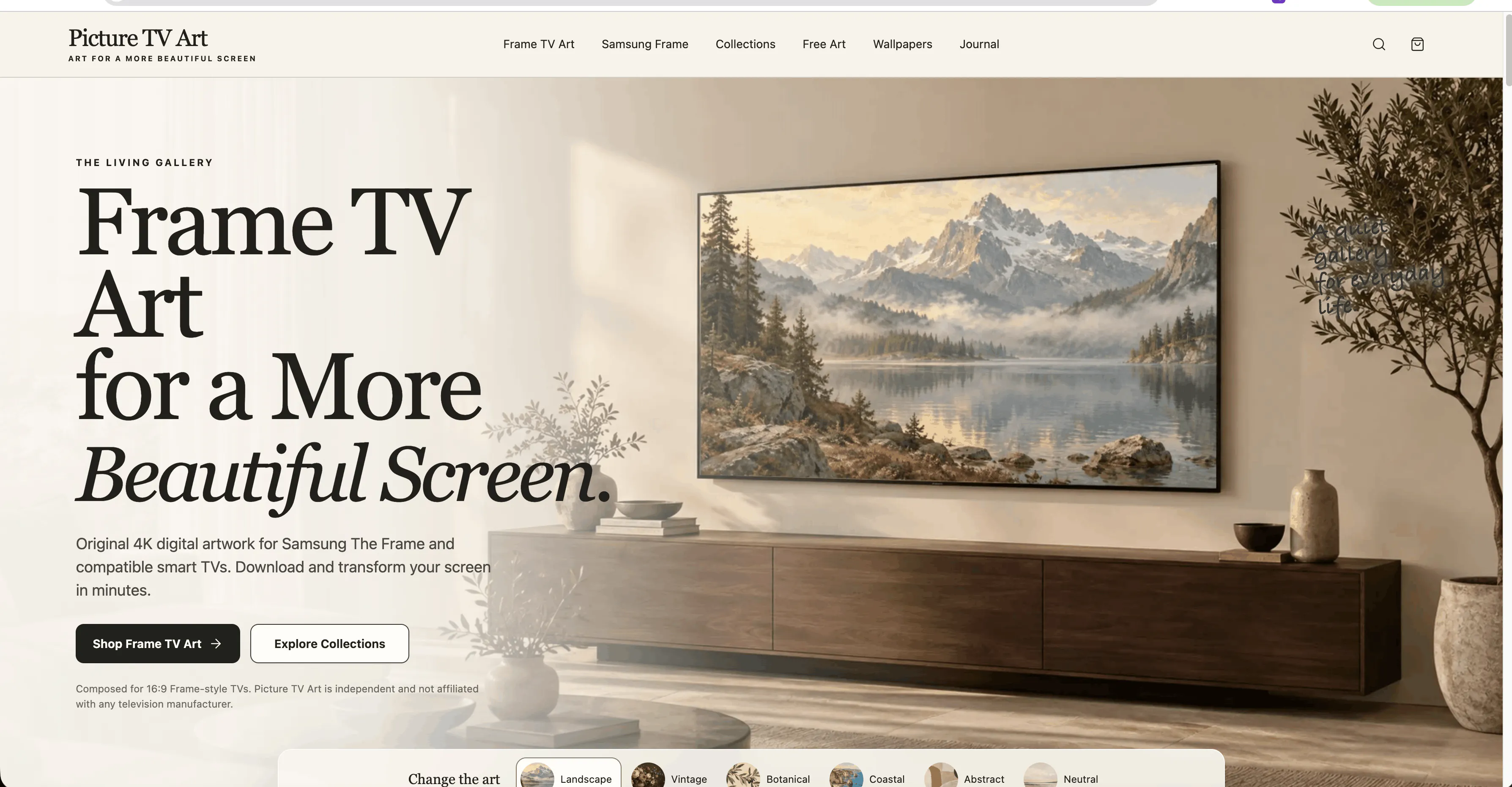 Picture TV Art gallery image