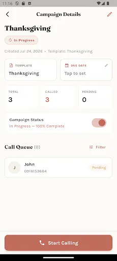 CallCue gallery image