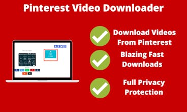 Pinterest Video Downloader - Chrome gallery image