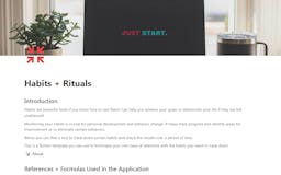 Habits + Rituals media 1