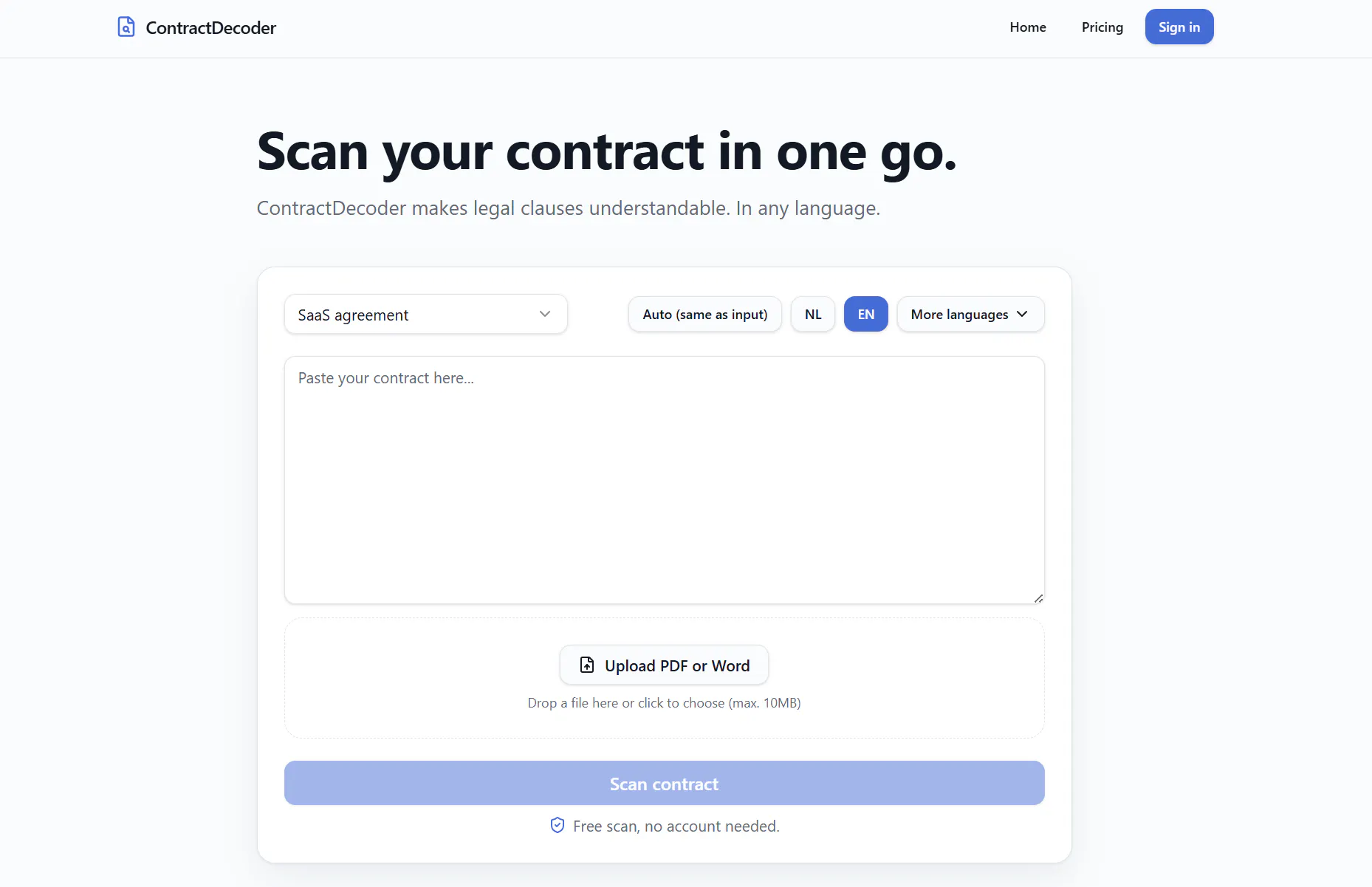 Contract Decoder gallery image