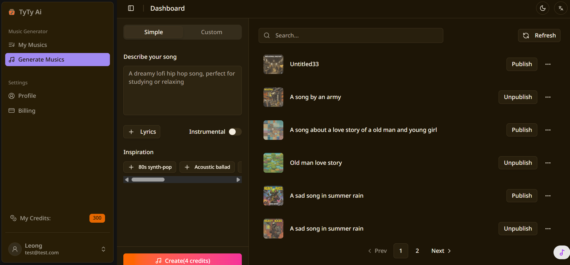 TyTy Ai - Screenshot 3 showing product features and functionality