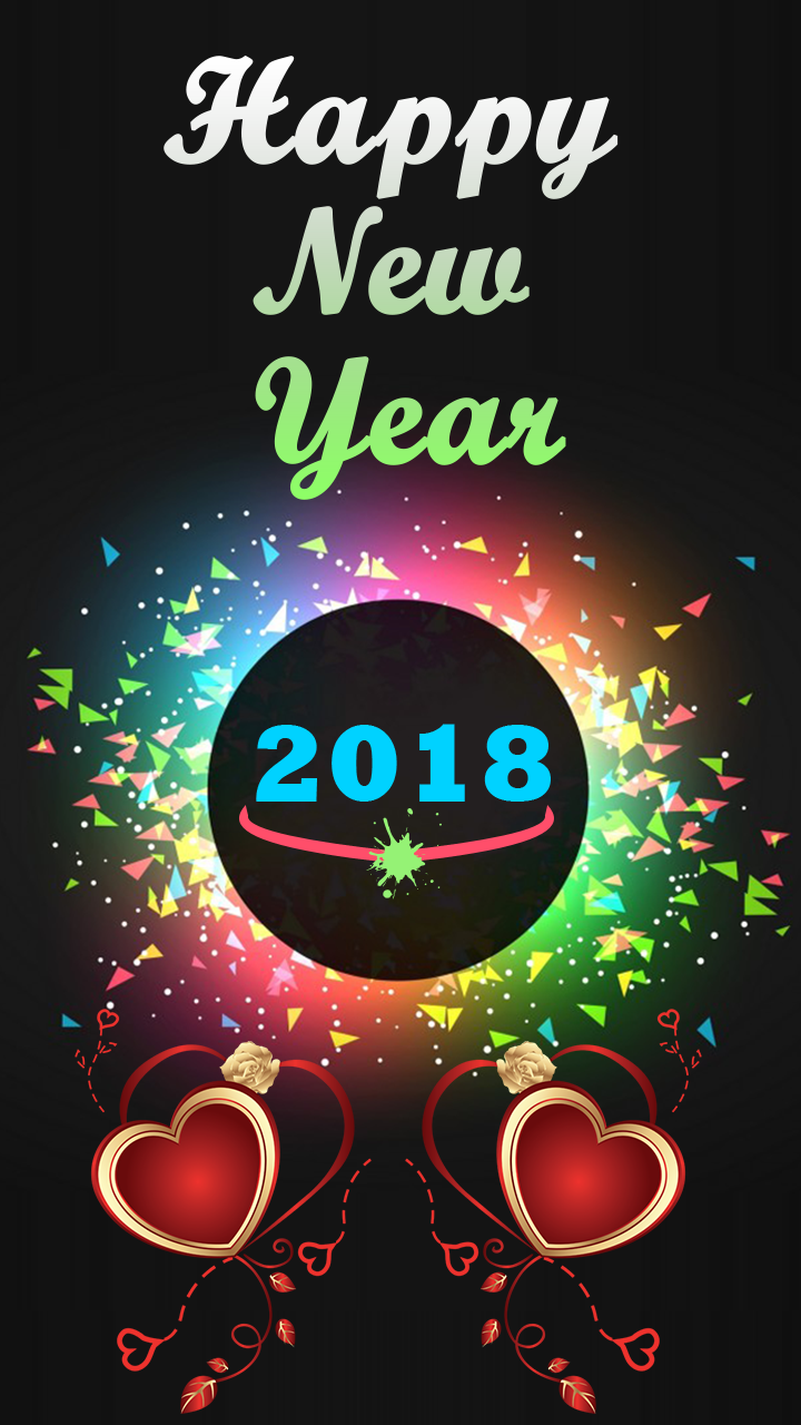 Happy New Year Photo Frames - 2018 gallery image
