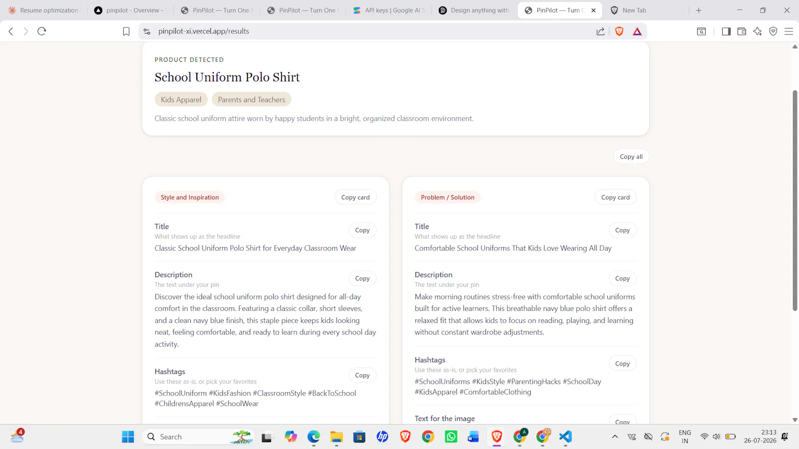 PinPilot -Pinterest-Ready SEO Content screenshot 3