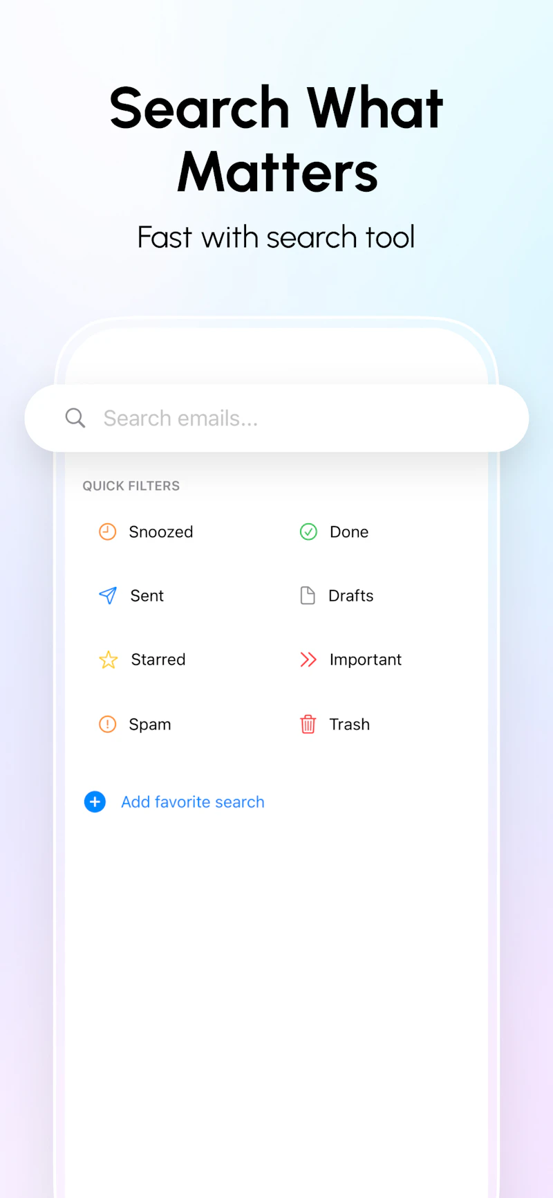 TidyMail screenshot 2