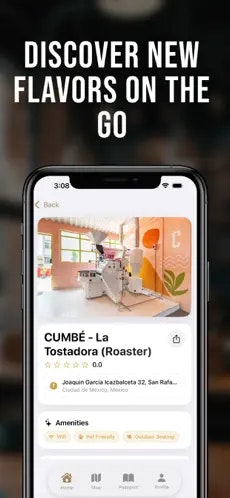 Coffee Zip IOS app - Screenshot 2 preview