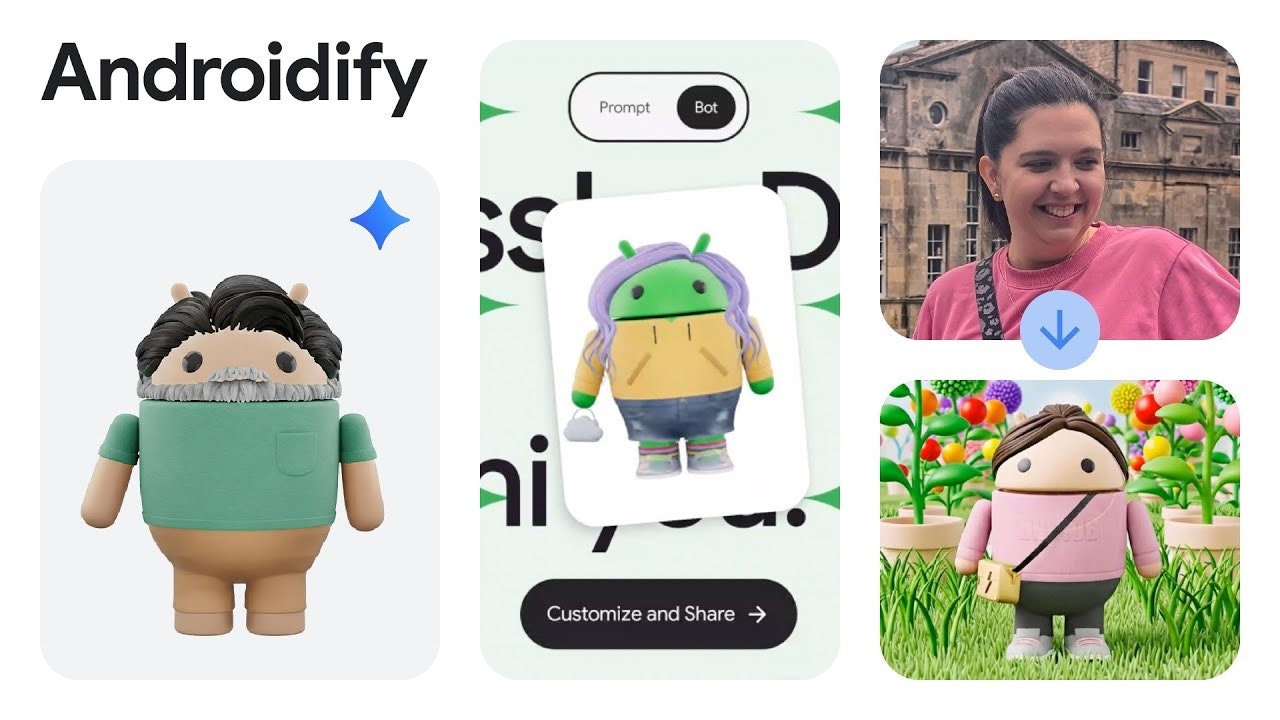 Androidificeren - De klassieke botmaker is terug met Gemini media 2