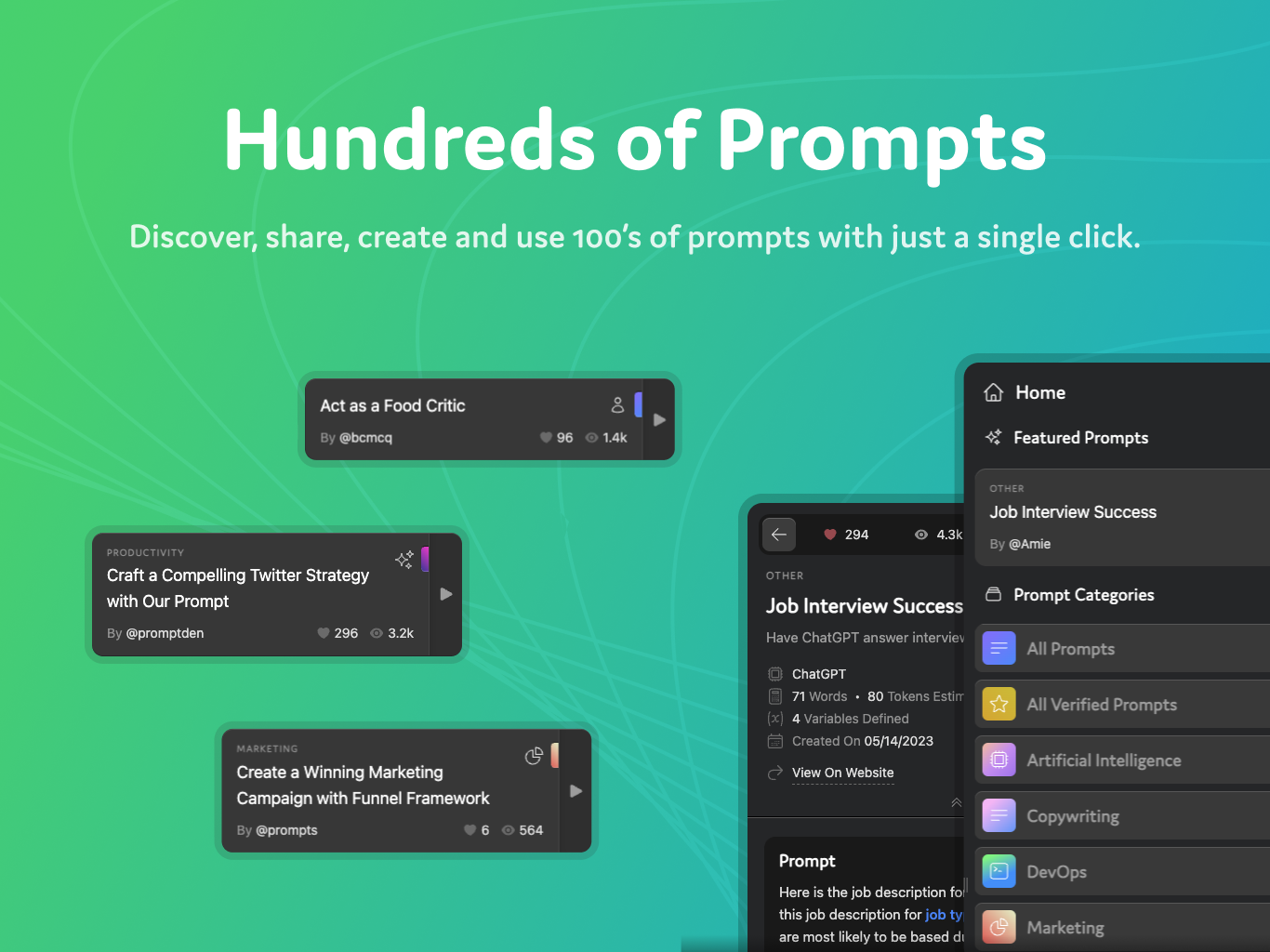 startuptile PromptForge-One-Click AI Prompts Inside ChatGPT Bard & Claude