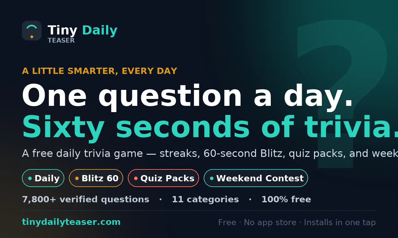 Tiny Daily Teaser gallery image