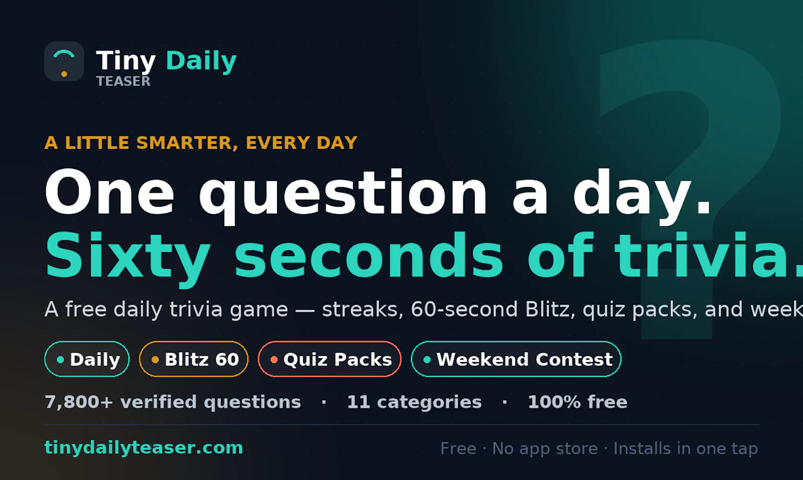 Tiny Daily Teaser screenshot 3
