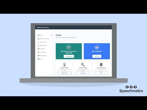 Speech-to-Text API by Speechmatics gallery image