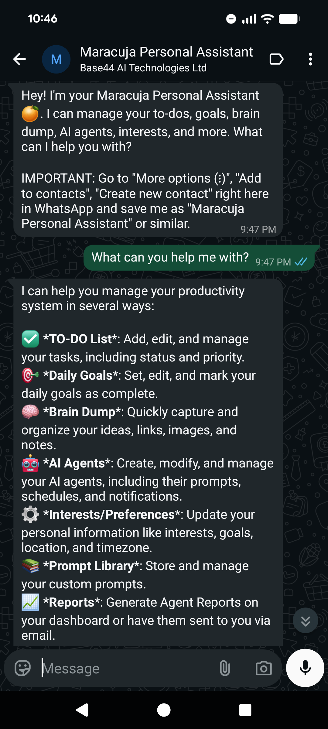 Maracuja AI Assistant gallery image