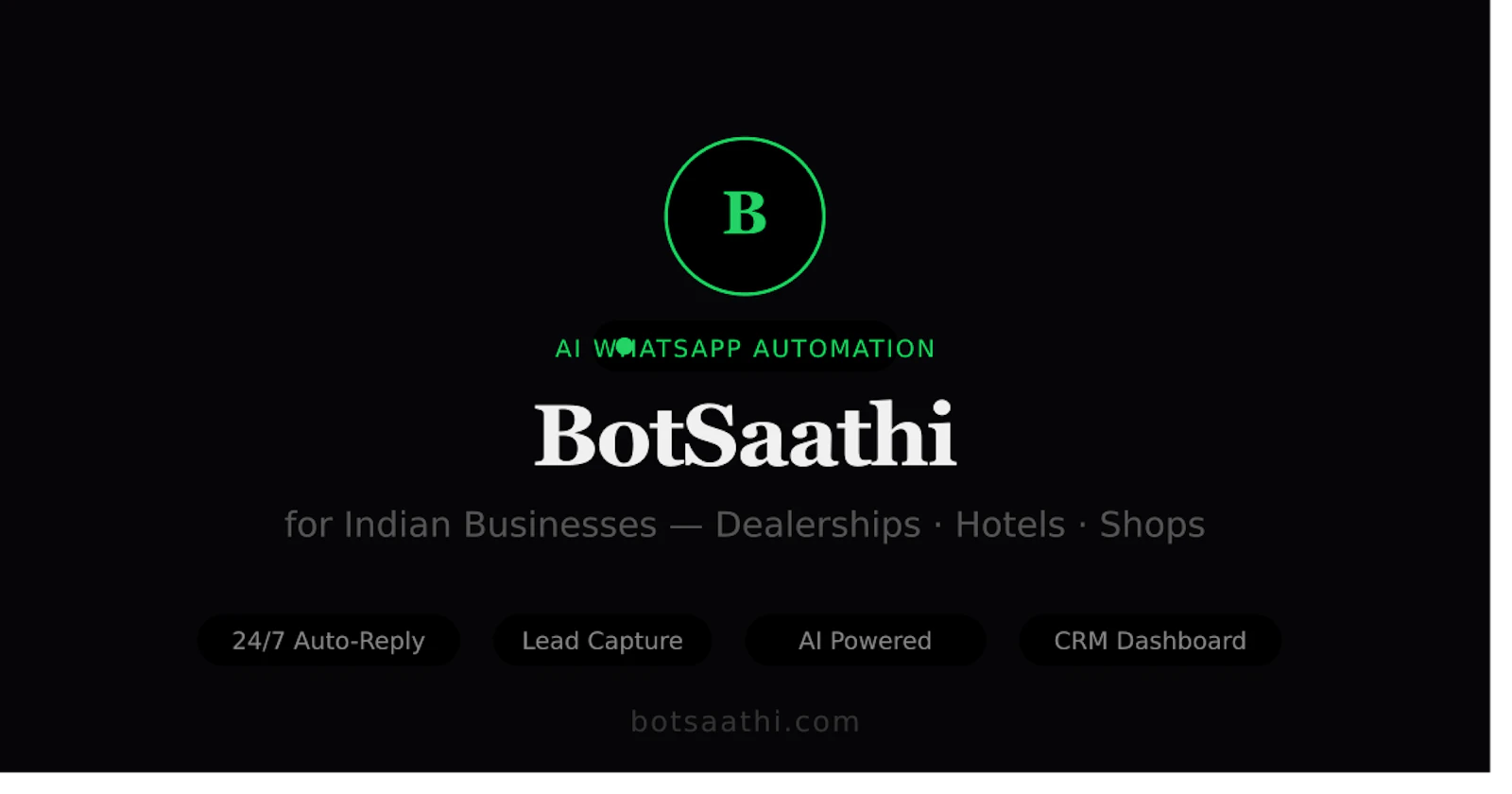 BotSaathi screenshot 1