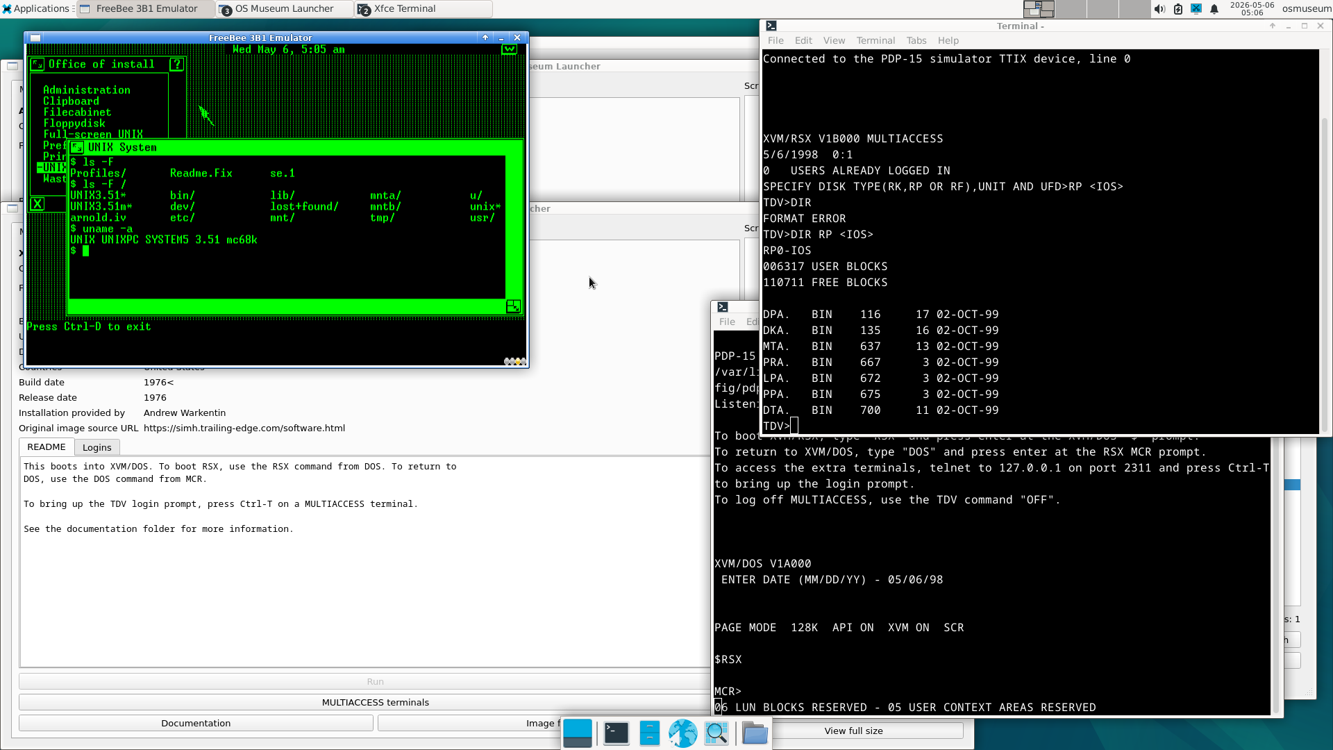 The Virtual OS Museum gallery image