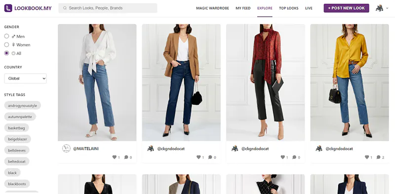 LOOKBOOK.MY screenshot 1