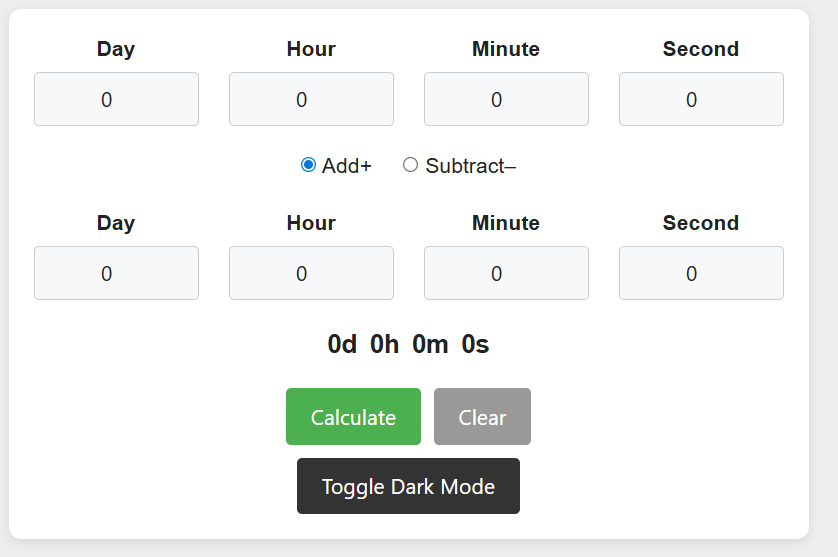 timecalculator.in