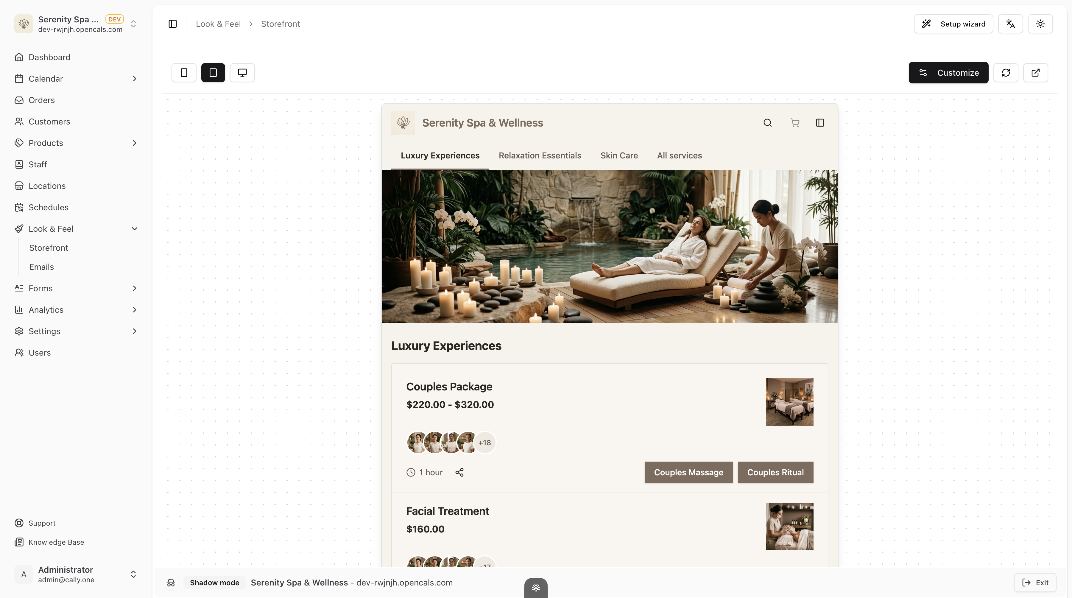 Opencals gallery image