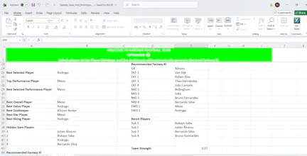 Fantasy Football Team Optimizer gallery image