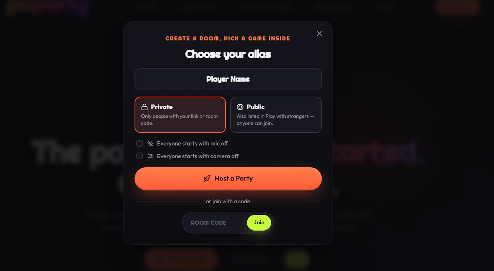 Poparty screenshot 3