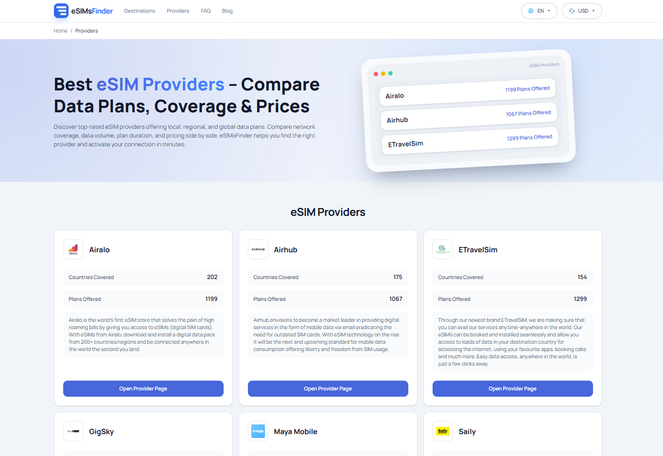 eSIMsFinder gallery image