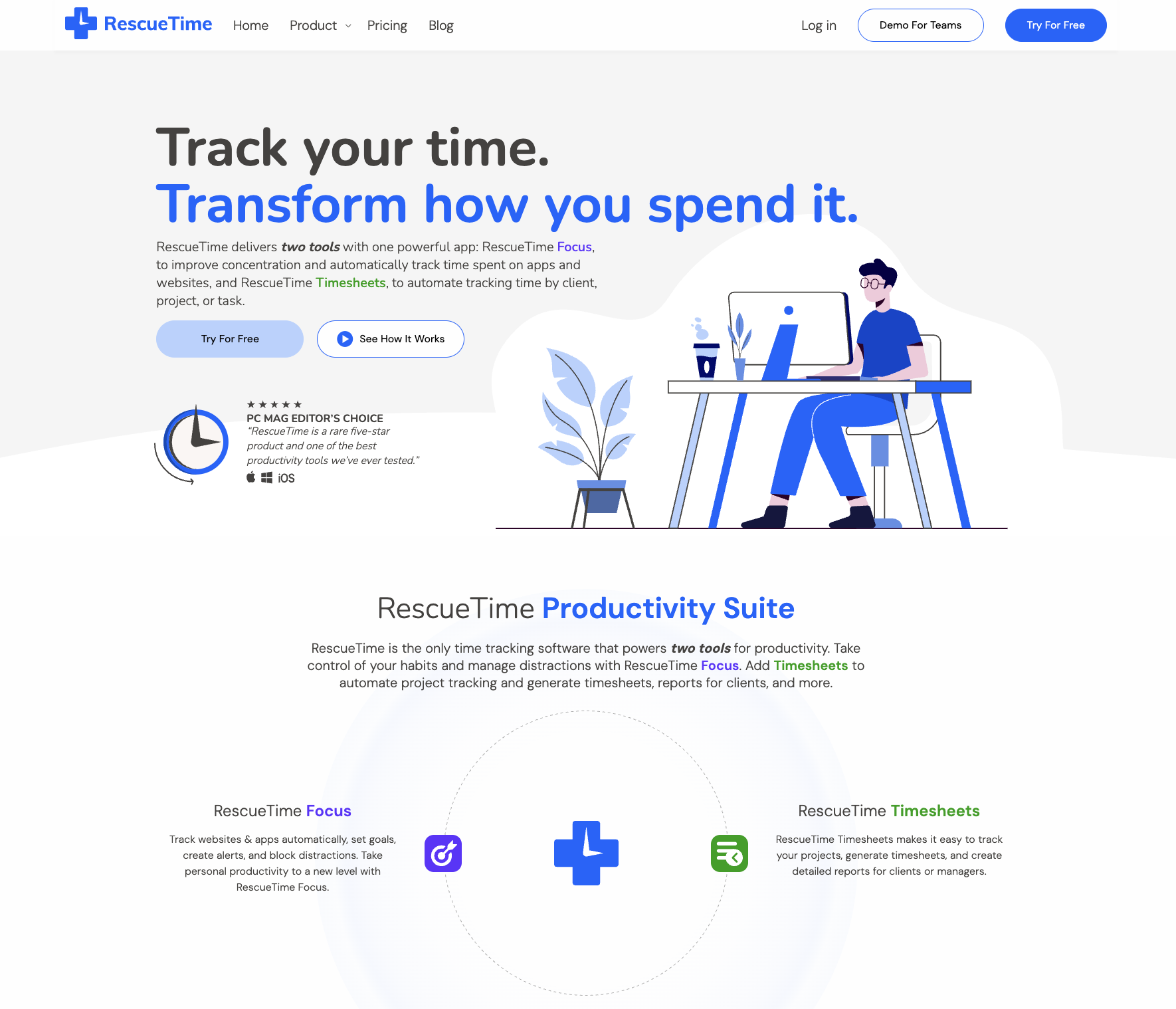 RescueTime gallery image